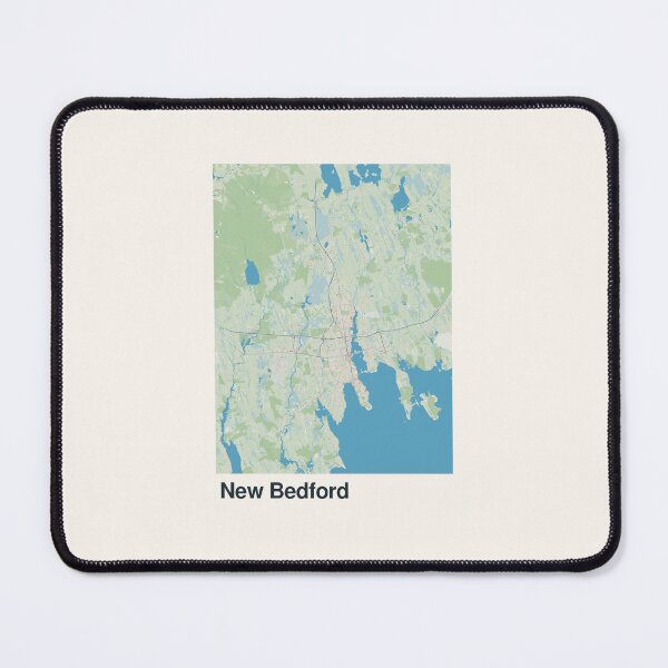Item preview, New Bedford Minimalistic Map Art designed and sold by MapsNerd.
