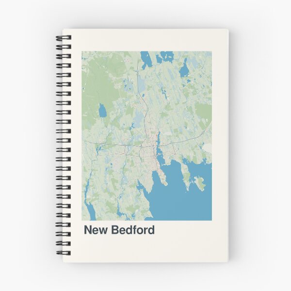 Item preview, New Bedford Minimalistic Map Art designed and sold by MapsNerd.