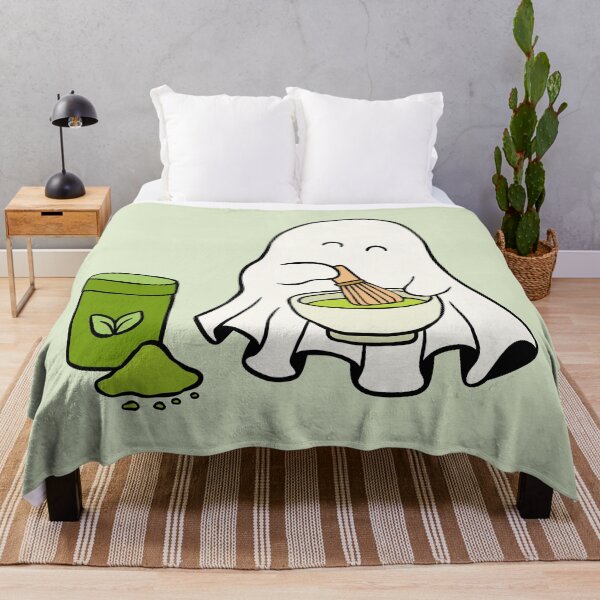 Item preview, matcha maker ghost designed and sold by PeachyLitchi.