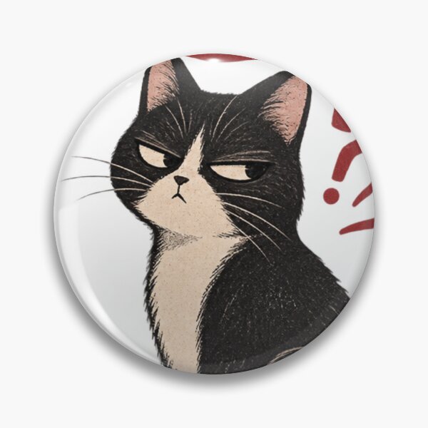 Item preview, Highly Suspect – Funny SUS Tuxedo Cat Meme Art designed and sold by SimonasPeace.