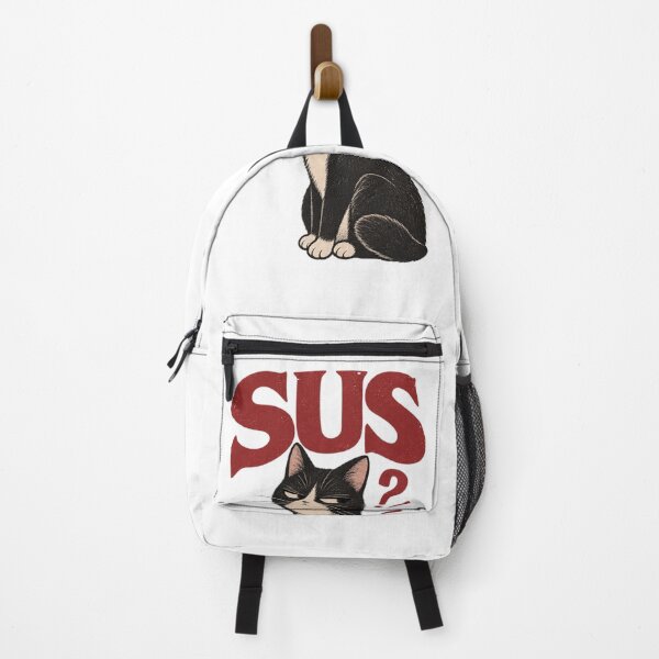 Item preview, Highly Suspect – Funny SUS Tuxedo Cat Meme Art designed and sold by SimonasPeace.