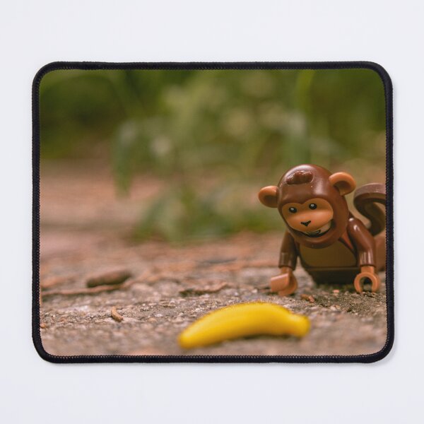 Item preview, Monkey sees a Banana designed and sold by AnuraBricks Mall.