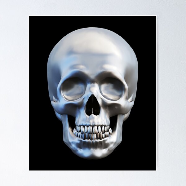 Item preview, Metal Skull (art1) designed and sold by Wiko Glitch.