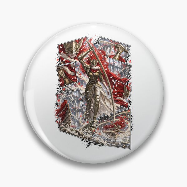 Item preview, Malenia Scarlet Blade Battle Collage designed and sold by PrestonChild.