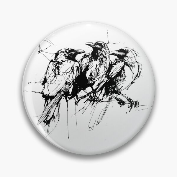 Item preview, Crows on a Wire designed and sold by Type2Design.
