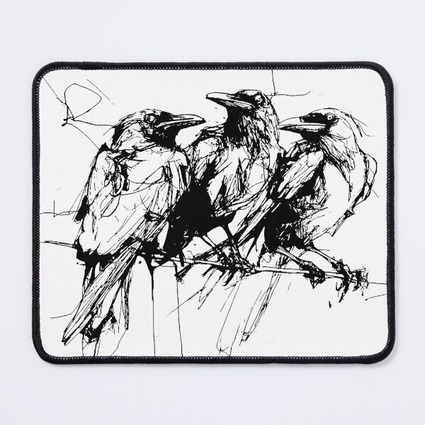Item preview, Crows on a Wire designed and sold by Type2Design.