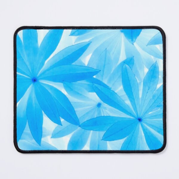 Item preview, Blue Floral Harmony Pattern designed and sold by Dew Drop Designs.