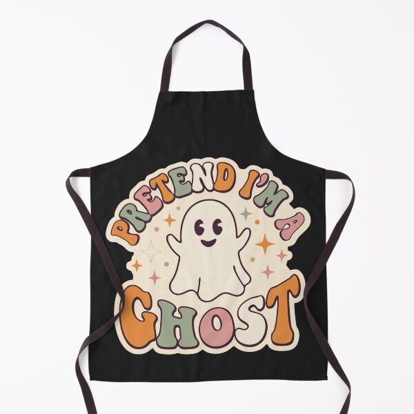 Item preview, Pretend I'm a Ghost Retro Groovy Halloween Graphic designed and sold by CreativeCrest.
