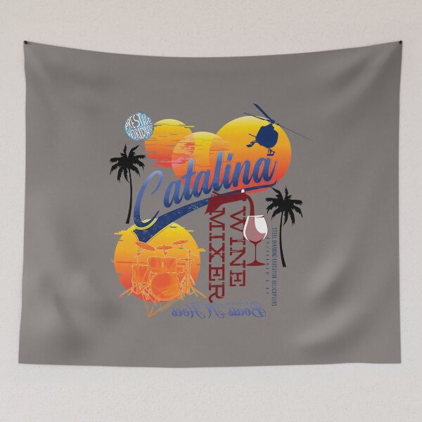 Item preview, Catalina Wine Mixer Step Brothers Helicopter Drum Shirt-70 designed and sold by FlorianBiedinge.