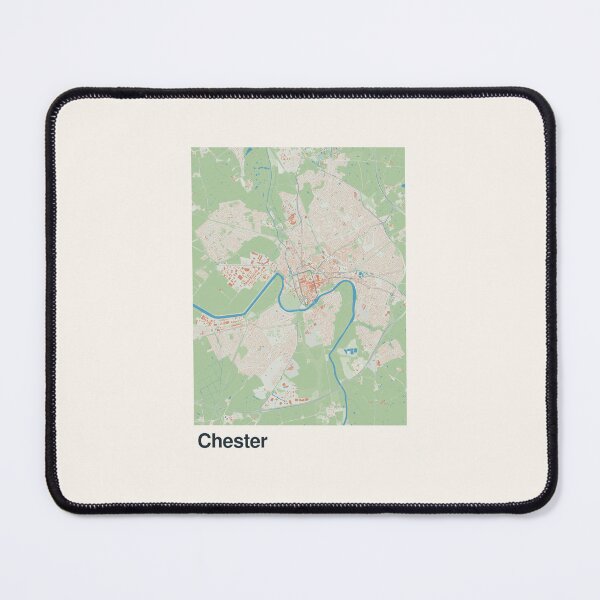 Item preview, Chester Minimalistic Map Art designed and sold by MapsNerd.
