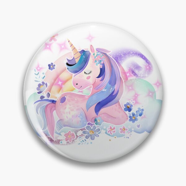 Item preview, Cute Pastel Unicorn Sticker designed and sold by Ceylo Art.