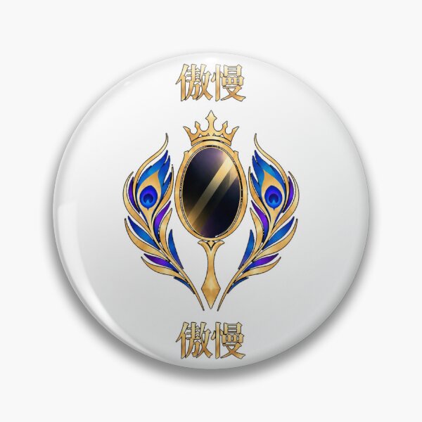 Item preview, Pride – Seven Deadly Sins Emblem designed and sold by Leika45.