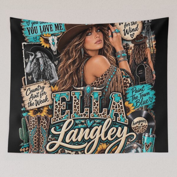 Item preview, Vintage Ella Langley Country Music 2026 designed and sold by johnhaugg.