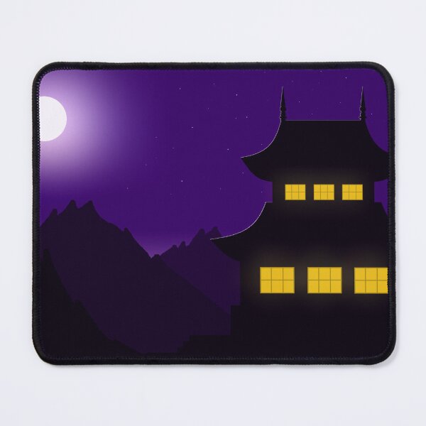 Item preview, Mystical Japanese Pagoda Night designed and sold by ArtisticJump.