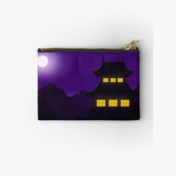 Item preview, Mystical Japanese Pagoda Night designed and sold by ArtisticJump.