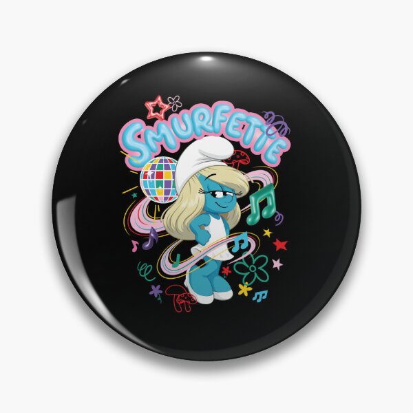 Item preview, The Smurfs Movie Smurfette Colorful Disco Party Essential  designed and sold by circliqueart.
