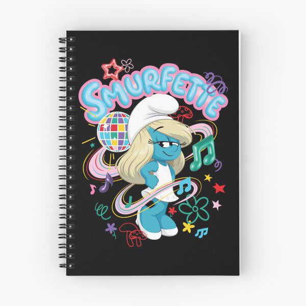 Item preview, The Smurfs Movie Smurfette Colorful Disco Party Essential  designed and sold by circliqueart.