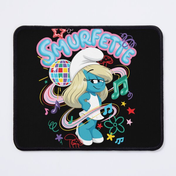 Item preview, The Smurfs Movie Smurfette Colorful Disco Party Essential designed and sold by circliqueart.