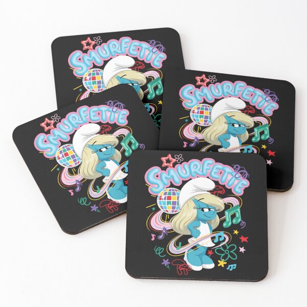Item preview, The Smurfs Movie Smurfette Colorful Disco Party Essential  designed and sold by circliqueart.