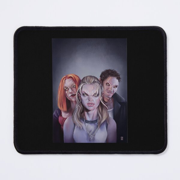 Item preview, Angry Vampire Face Dark Fantasy Trio designed and sold by LindaROrrell.