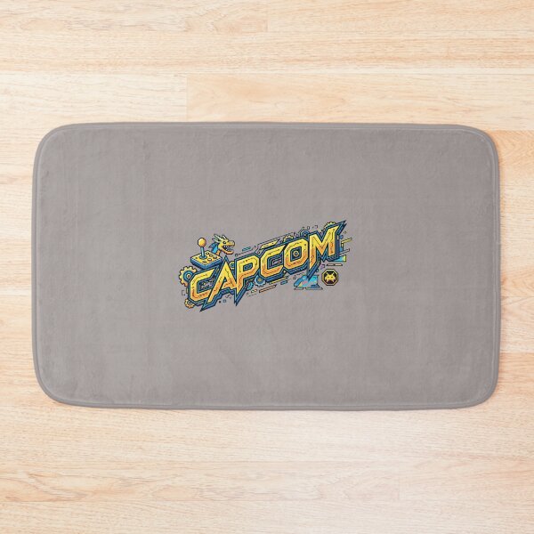 Aperçu de l'œuvre T-shirt à logo CAPCOM, vêtements de jeu rétro - 66 créée et vendue par NicoKrugelstein.