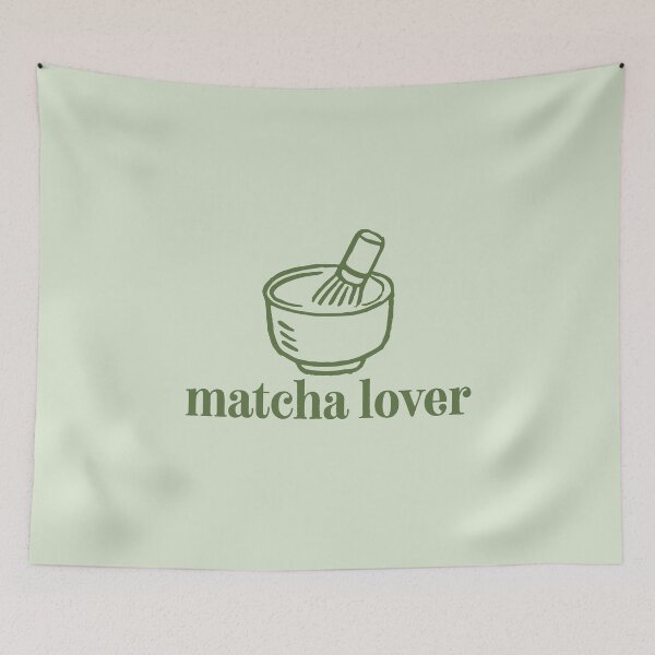 Item preview, matcha lover designed and sold by PeachyLitchi.