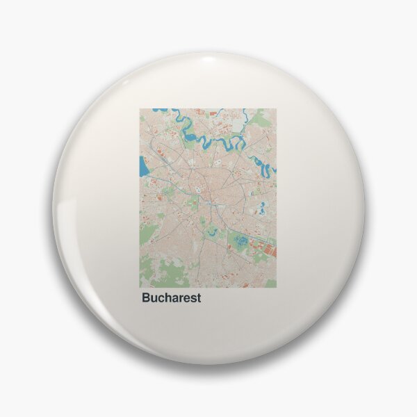 Item preview, Bucharest Minimalistic Map Art designed and sold by MapsNerd.