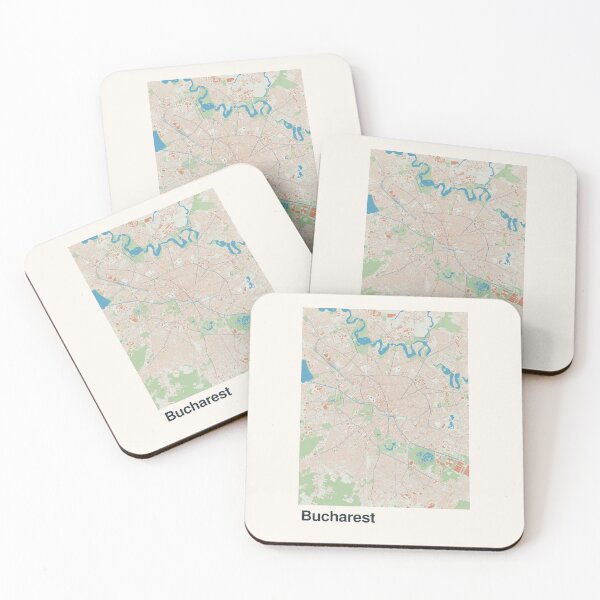 Item preview, Bucharest Minimalistic Map Art designed and sold by MapsNerd.