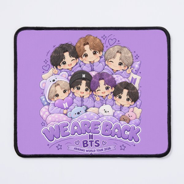 Item preview, BTS Arirang World Tour 2026 Chibi Fan Art designed and sold by fivel.