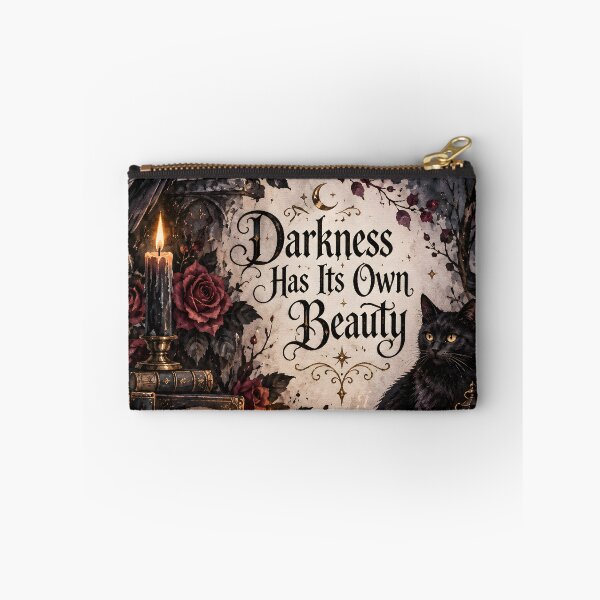 Item preview, Darkness Has Its Own Beauty – Gothic Raven, Black Cat & Moon designed and sold by blankTeeShirt.