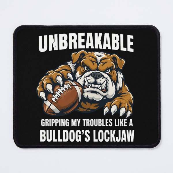 Item preview, Unbreakable Bulldog Football designed and sold by TrieuTran.