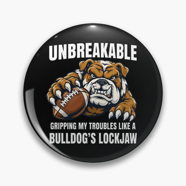 Item preview, Unbreakable Bulldog Football designed and sold by TrieuTran.