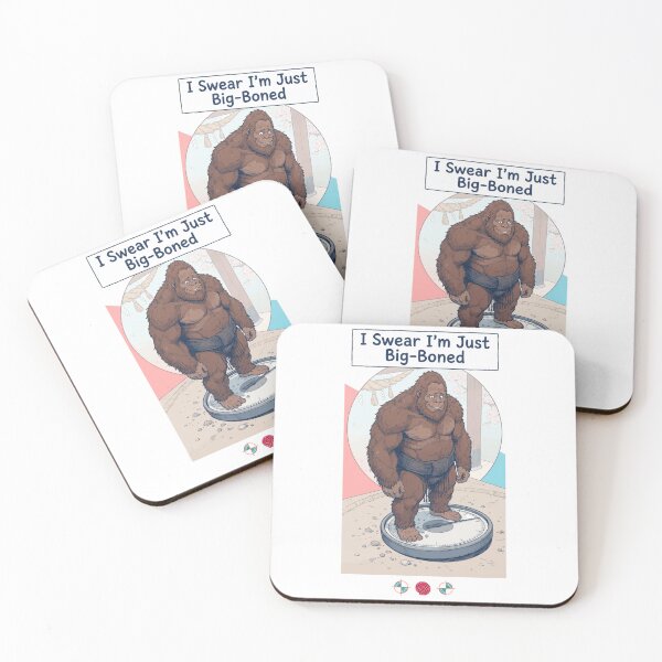 Item preview, Bigfoot Sumo Scale Weigh-In Funny Big Boned Sasquatch Design designed and sold by Whimsy Trail Co.