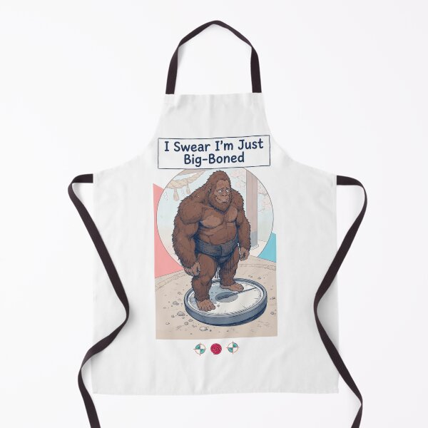 Item preview, Bigfoot Sumo Scale Weigh-In Funny Big Boned Sasquatch Design designed and sold by Whimsy Trail Co.