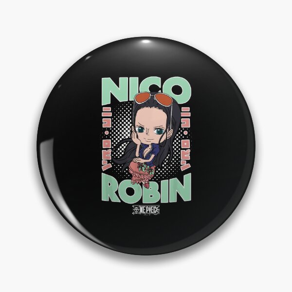 Item preview, One Piece Anime Chibi Nico Robin Portrait Pirate King Epic designed and sold by TruNham209.