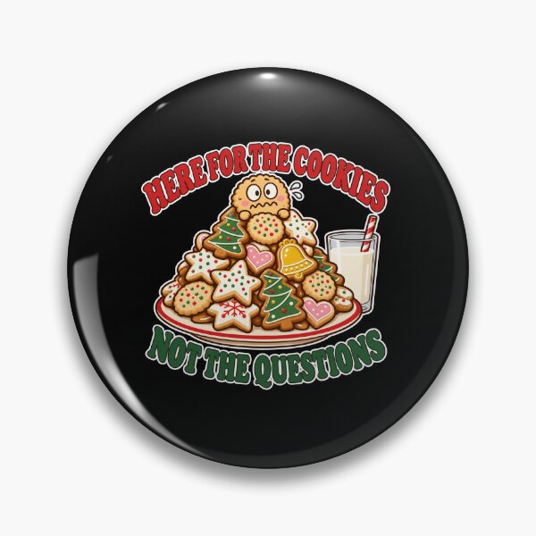 Item preview, Here for the Cookies Not the Questions Funny Family Christmas designed and sold by Ela-graphicwiz.