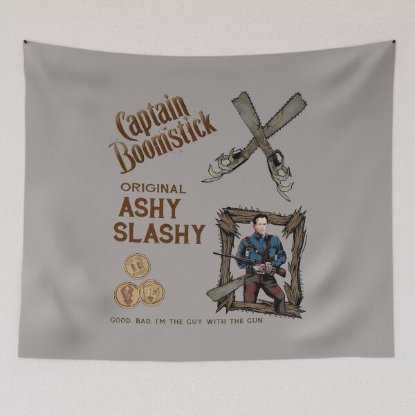 Item preview, Captain Boomstick Ashy Slashy Evil Dead Tribute-71 designed and sold by NicoKrugelstein.