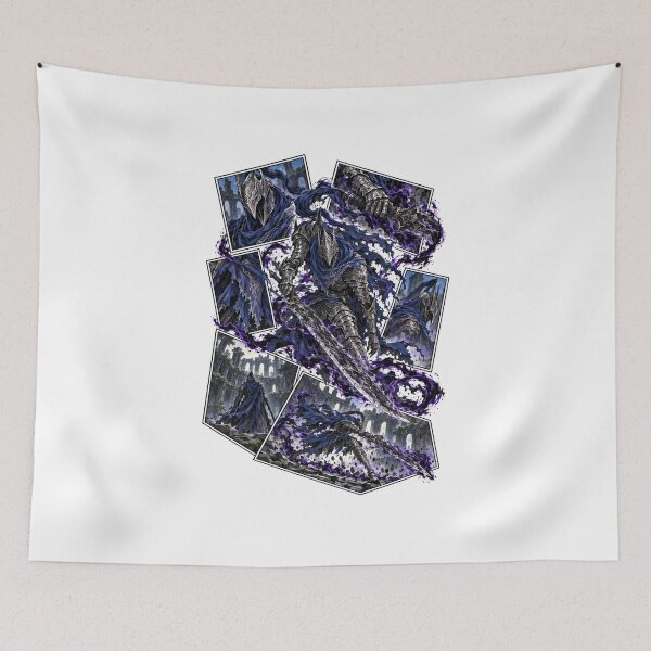 Item preview, Artorias Abyss Knight Purple Collage designed and sold by PrestonChild.