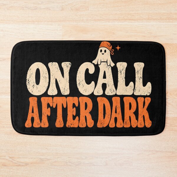 Item preview, On Call After Dark Night Shift Halloween Ghost | Nurse Healthcare Worker Spooky Season Gift designed and sold by Martin's_Design.