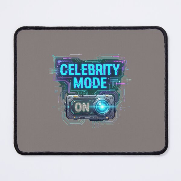 Item preview, Celebrity Mode ON Toggle Switch Graphic-44 designed and sold by FlorianBiedinge.