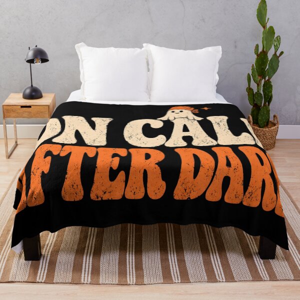 Item preview, On Call After Dark Night Shift Halloween Ghost | Nurse Healthcare Worker Spooky Season Gift designed and sold by Martin's_Design.
