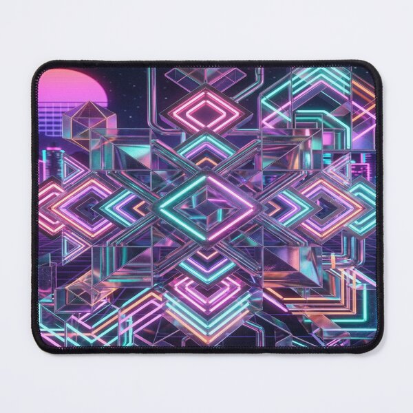 Item preview, A vaporwave neon shapes designed and sold by Solomon-Ent-144.