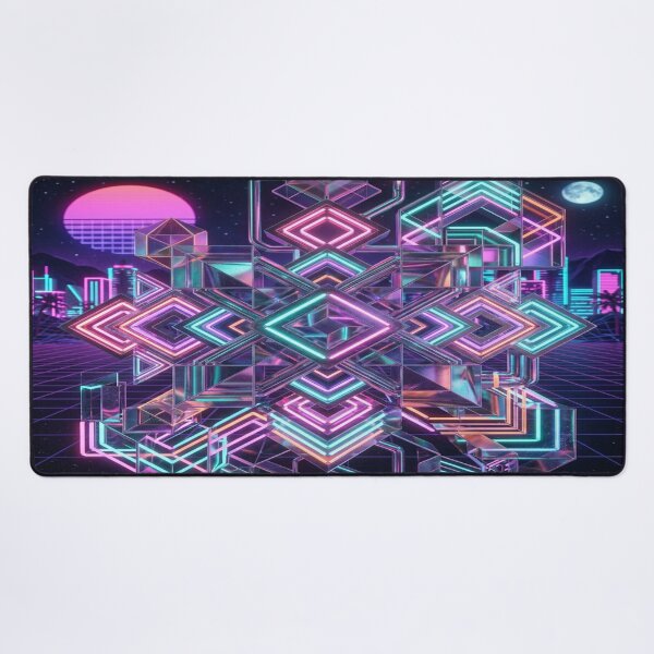 Item preview, A vaporwave neon shapes designed and sold by Solomon-Ent-144.