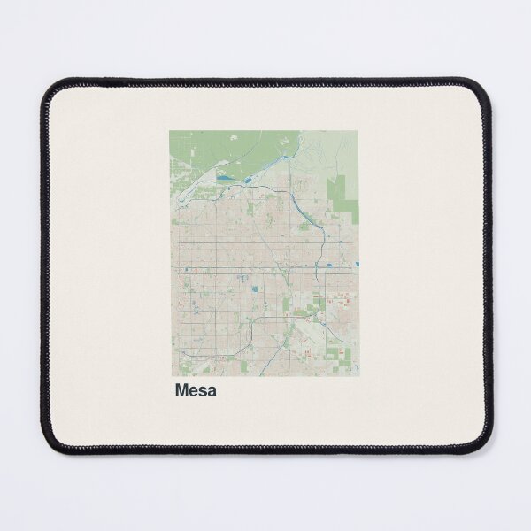Item preview, Mesa Minimalistic Map Art designed and sold by MapsNerd.