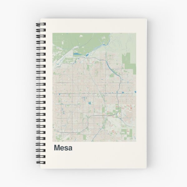 Item preview, Mesa Minimalistic Map Art designed and sold by MapsNerd.