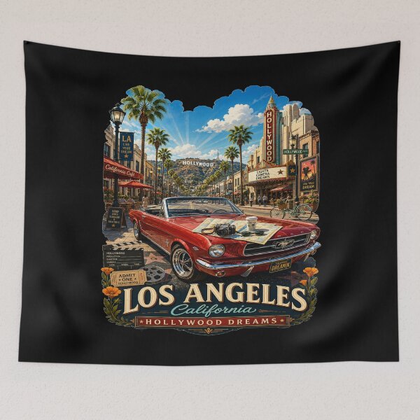 Item preview, Los Angeles California – Hollywood designed and sold by Dikshant Goyal.