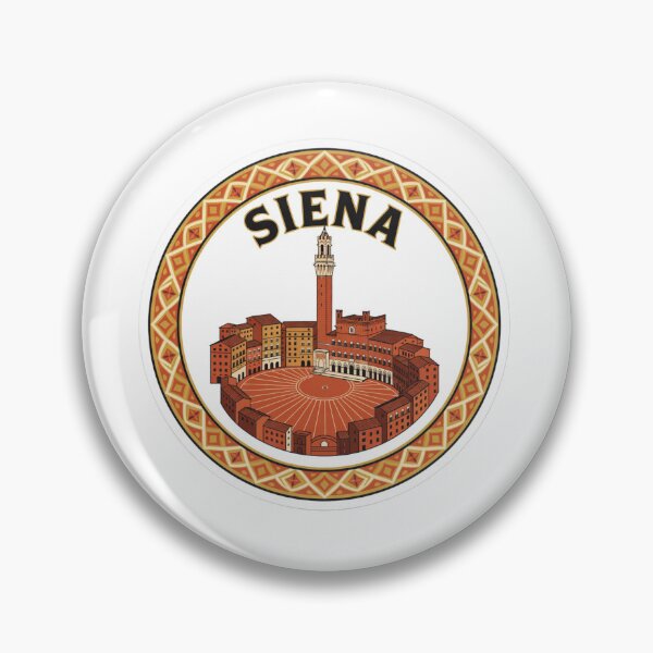 Item preview, Siena Piazza Italy Sticker designed and sold by Imaginarium of Chaos falcon88 .