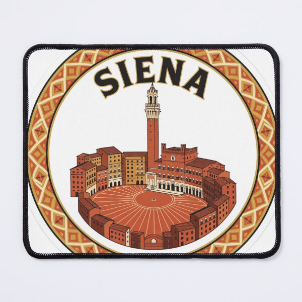 Item preview, Siena Piazza Italy Sticker designed and sold by Imaginarium of Chaos falcon88 .
