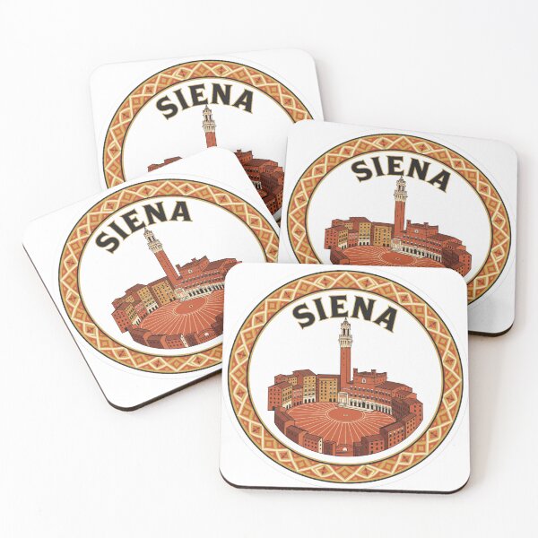 Item preview, Siena Piazza Italy Sticker designed and sold by Imaginarium of Chaos falcon88 .