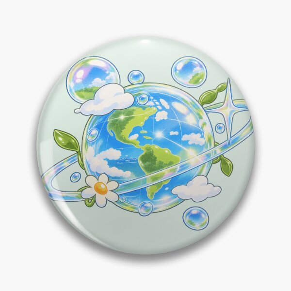 Item preview, Frutiger Aero Globe Y2K Nature designed and sold by thatsmaddierose.